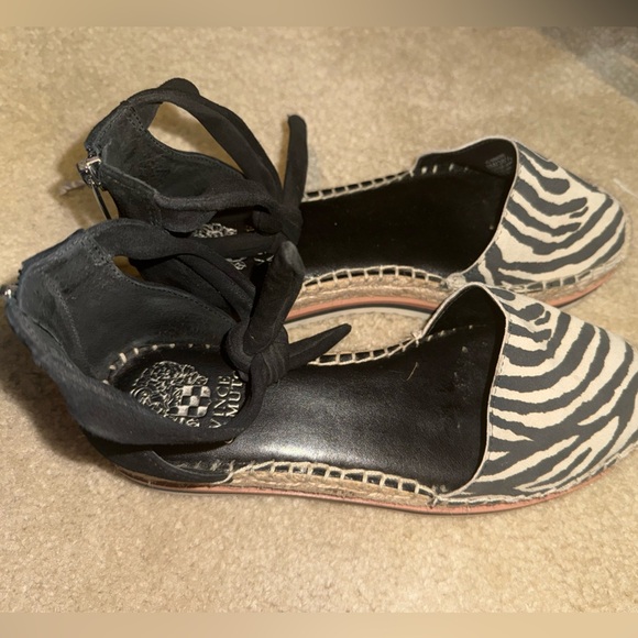Vince Camuto Zebra Print Espadrilles - Picture 4 of 5